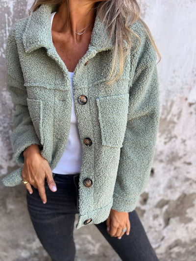 Lioranne™ – Veste de Printemps Courte et Douillette