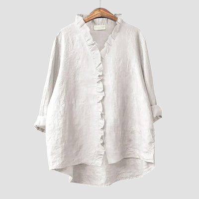 Lioréane™ – Blouse Élégante au Tombé Léger et Confort Naturel