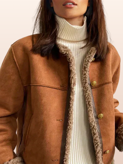 Camille™ - Manteau en Shearling