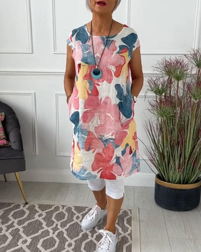 Alméria™ – Robe Maxi Asymétrique avec Fente Élégante