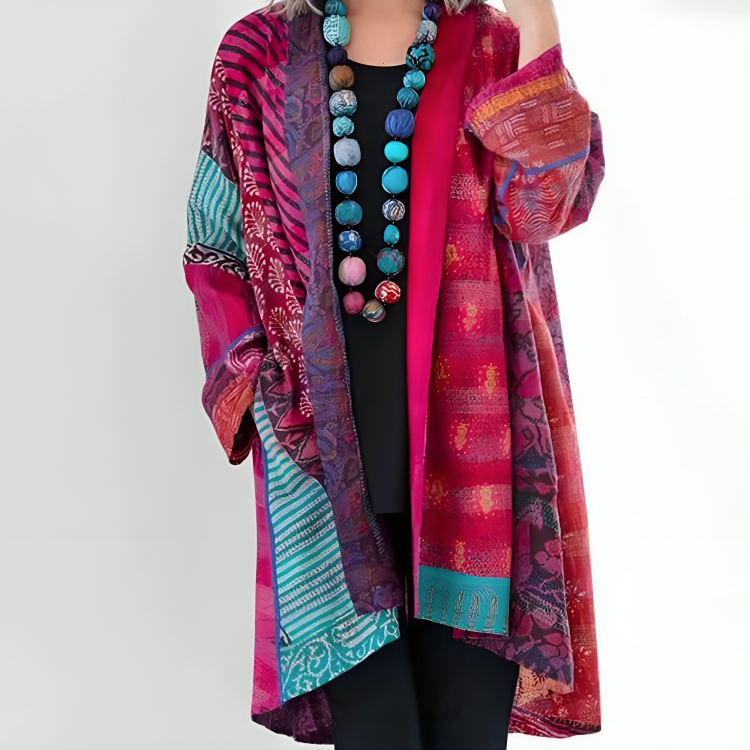 Ysoria™ – Veste Légère et Colorée au Style Artistique