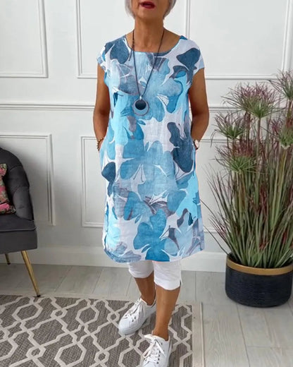 Alméria™ – Robe Maxi Asymétrique avec Fente Élégante