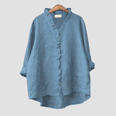 Lioréane™ – Blouse Élégante au Tombé Léger et Confort Naturel