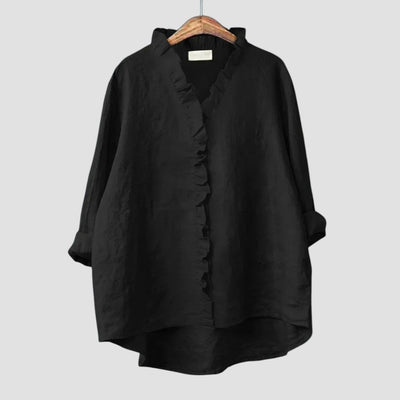 Lioréane™ – Blouse Élégante au Tombé Léger et Confort Naturel