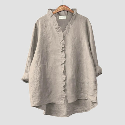 Lioréane™ – Blouse Élégante au Tombé Léger et Confort Naturel