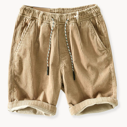 Hadrien™ – Short en Velours Ajustable et Décontracté