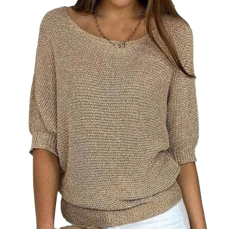Sévrine™ – Pull Léger et Doux pour le Printemps
