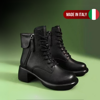 Isolde™ – Bottes en Cuir au Style Rétro