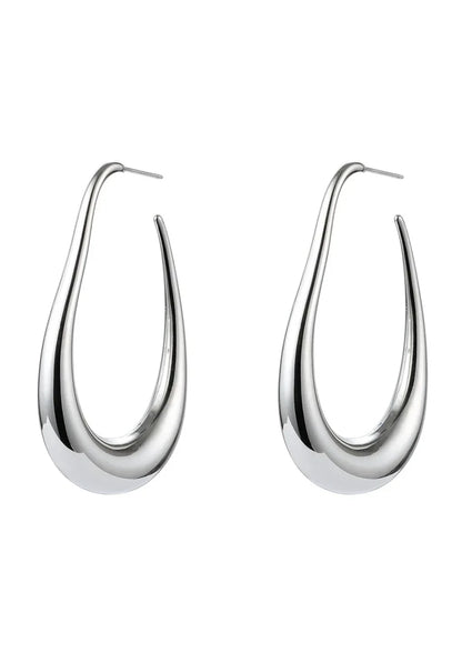 Isle™ - Boucles d'Oreilles Argentées