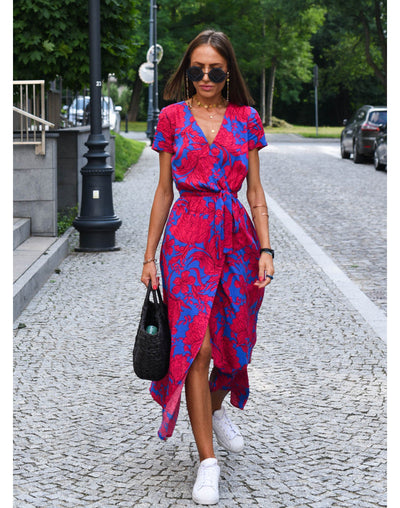 Robe Fleurie Élégante et Confortable