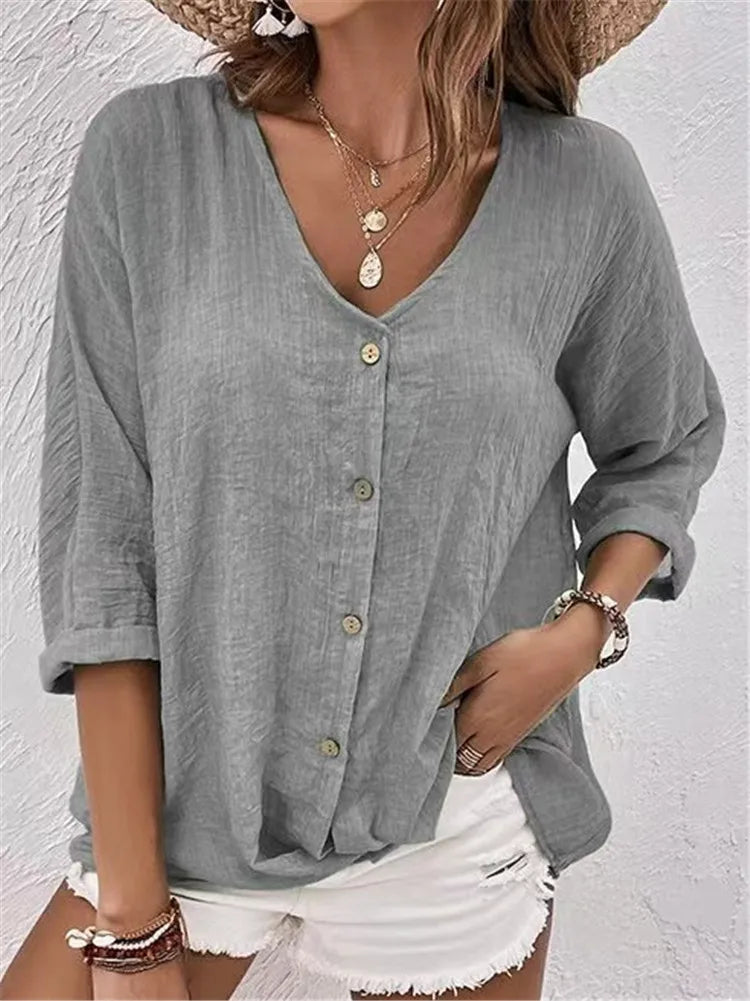 La Blouse d’Été Décontractée