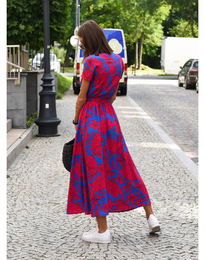 Robe Fleurie Élégante et Confortable