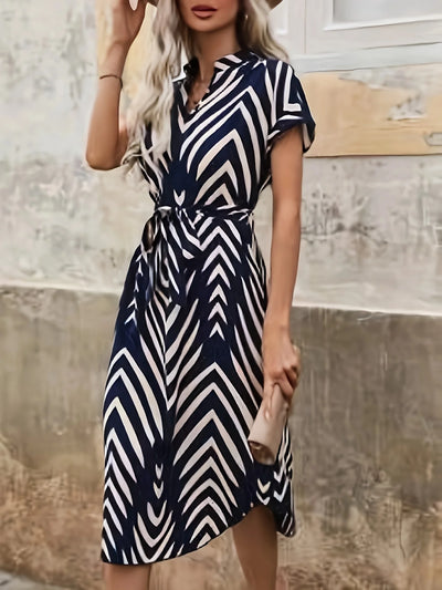 Robe Naomie Élégance Graphique