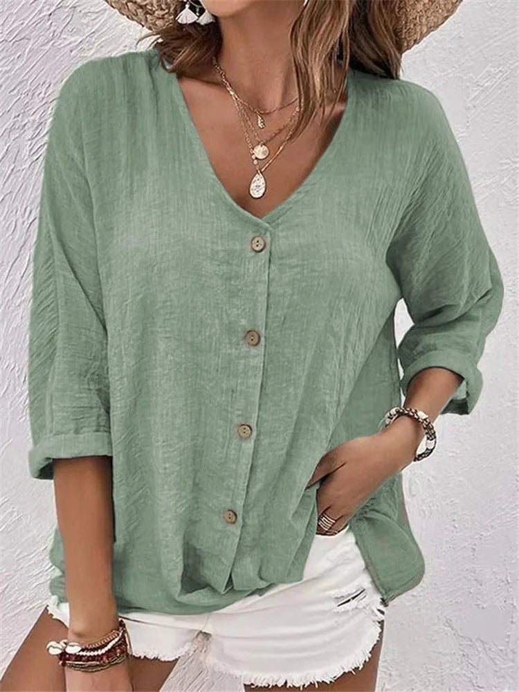 La Blouse d’Été Décontractée