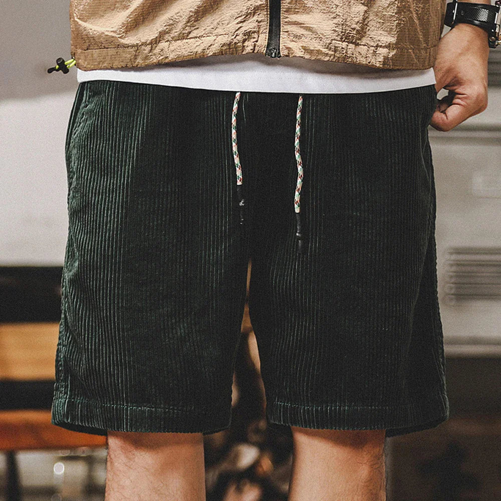 Hadrien™ – Short en Velours Ajustable et Décontracté