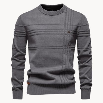 Sébastien™ - Pull pour Homme à Motif Carreaux