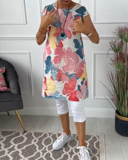 Alméria™ – Robe Maxi Asymétrique avec Fente Élégante