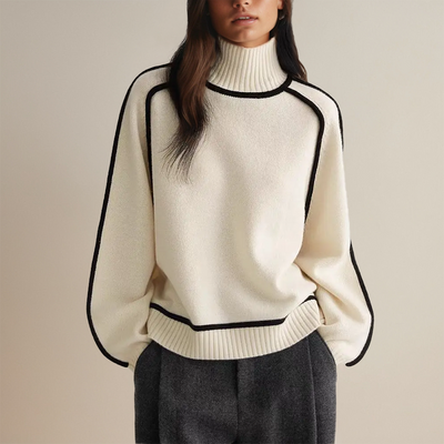 Aurelie™ - Pull à col roulé chaud et doux
