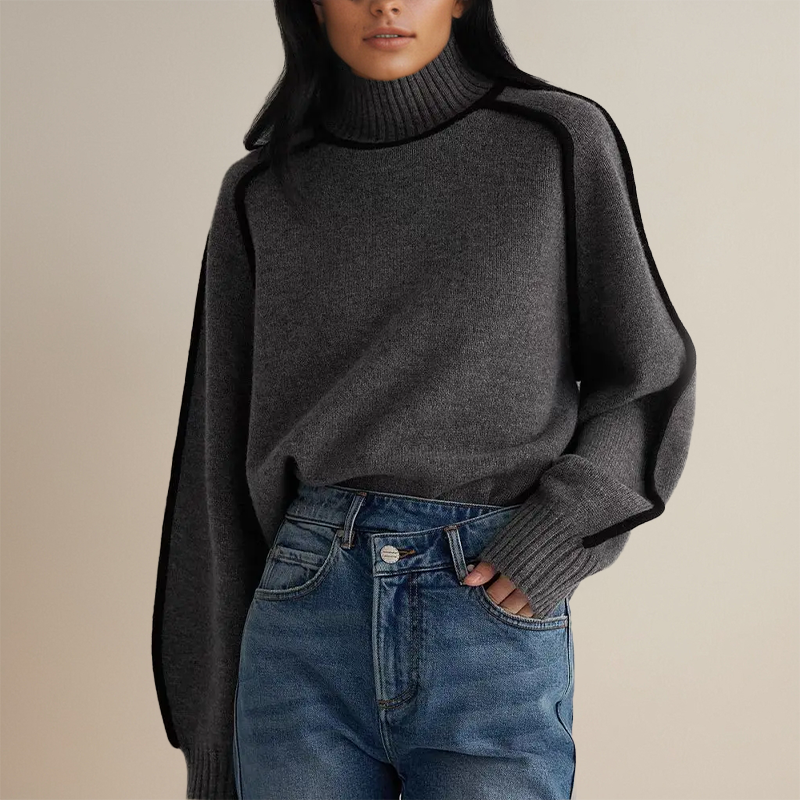 Aurelie™ - Pull à col roulé chaud et doux