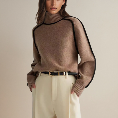 Aurelie™ - Pull à col roulé chaud et doux