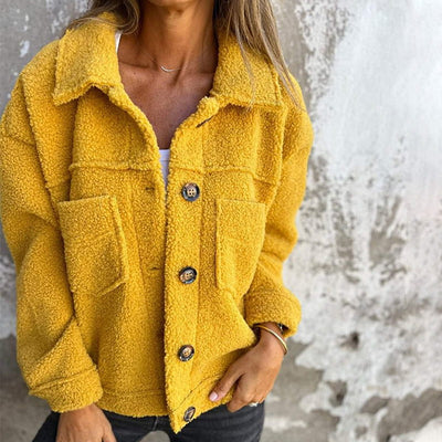 Lioranne™ – Veste de Printemps Courte et Douillette