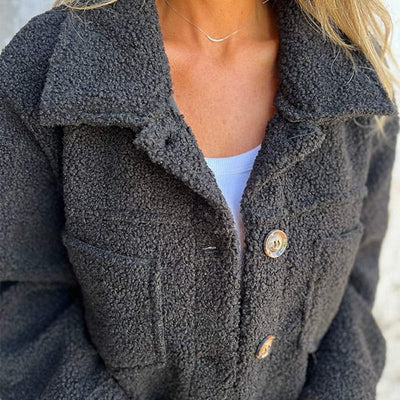 Lioranne™ – Veste de Printemps Courte et Douillette